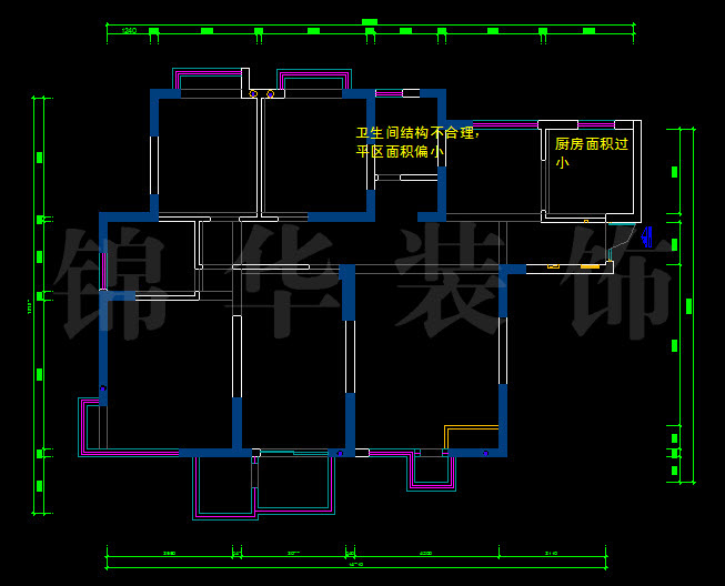 長安西街1號150平米 戶型