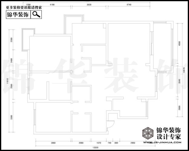 天正濱江E1戶(hù)型183平米 戶(hù)型